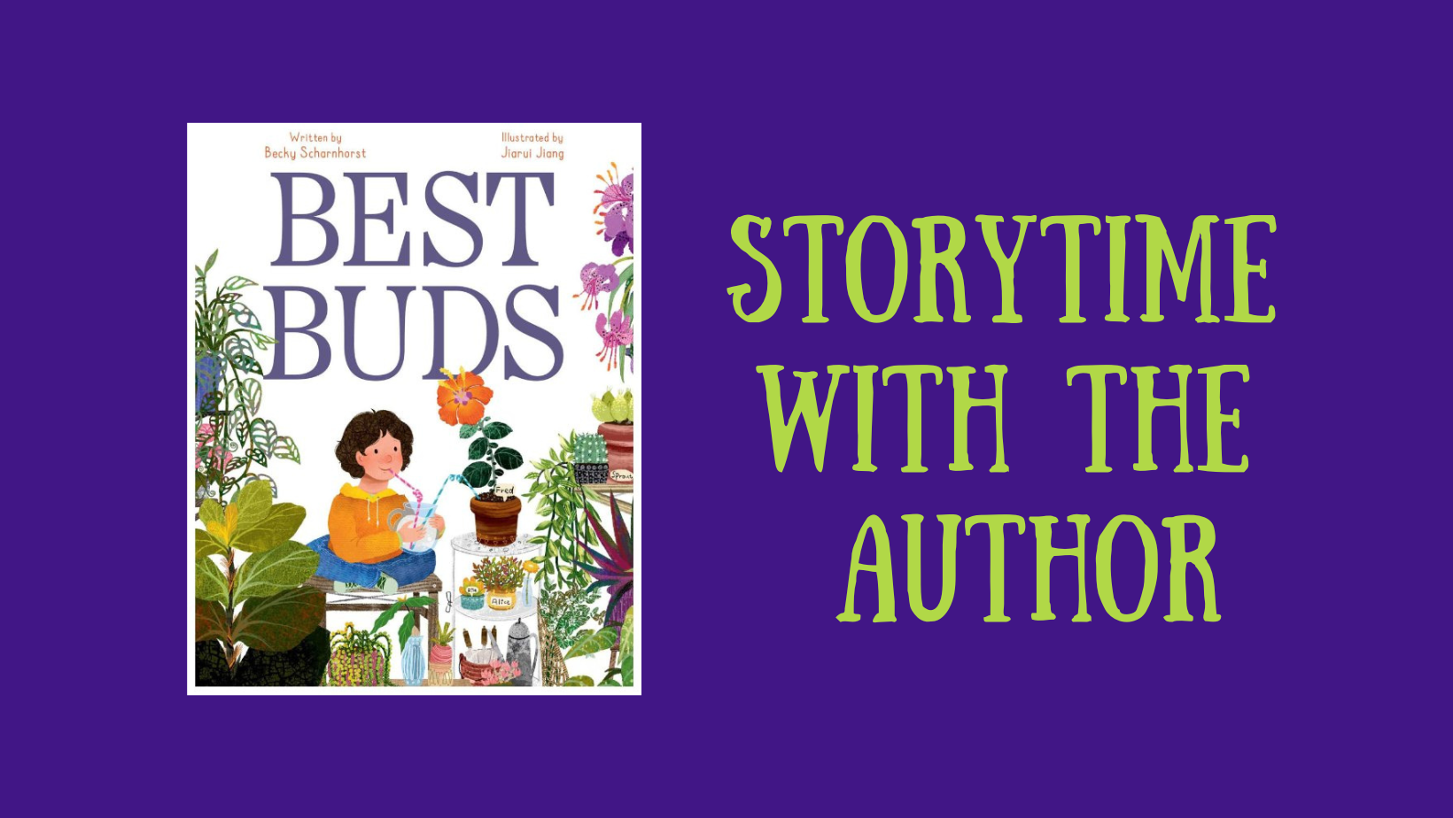 Storytime with local author