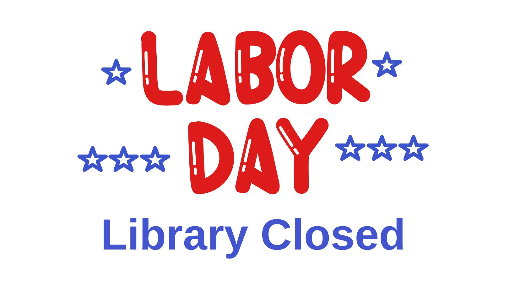 Library Closed for Labor Day